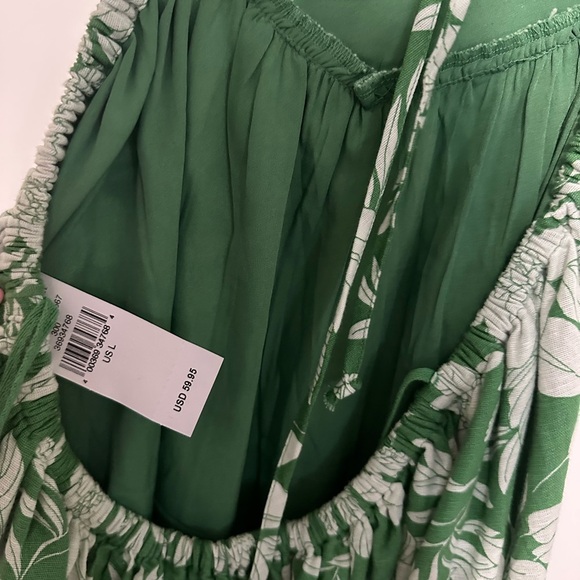 American Eagle Outfitters Green Floral Dress - Picture 9 of 10
